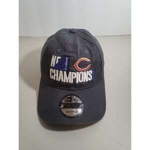 2018 Chicago Bears NFL NFC North Champions Mens Hat New Era 9twenty Adjustable
